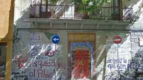 Una antigua casa okupa en Barcelona / GOOGLE