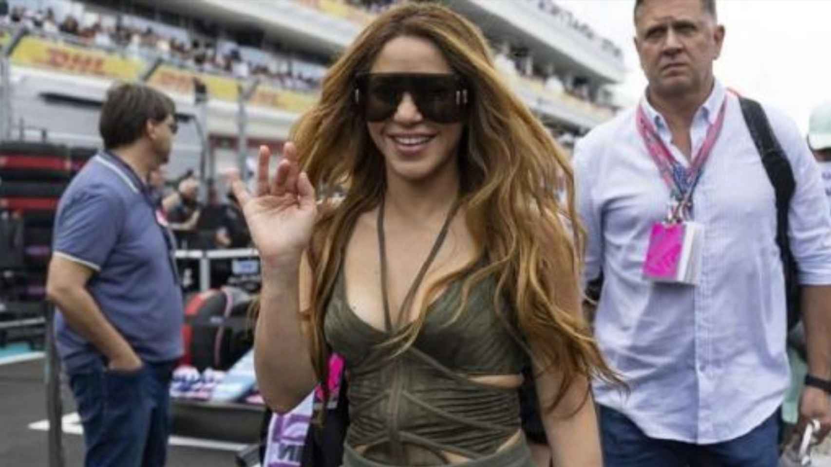 Shakira, invitada de lujo en el GP de Miami / REDES