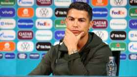 Cristiano Ronaldo en rueda de prensa con Portugal / Redes