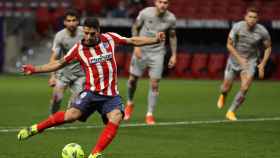 Luis Suárez, de penalti, dio la victoria al Atlético | EFE