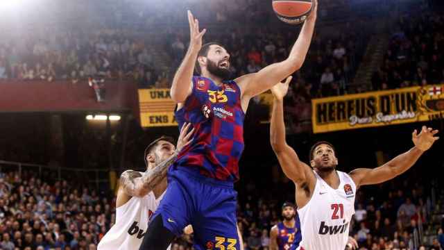 Nikola Mirotic en un partido de Euroliga EFE