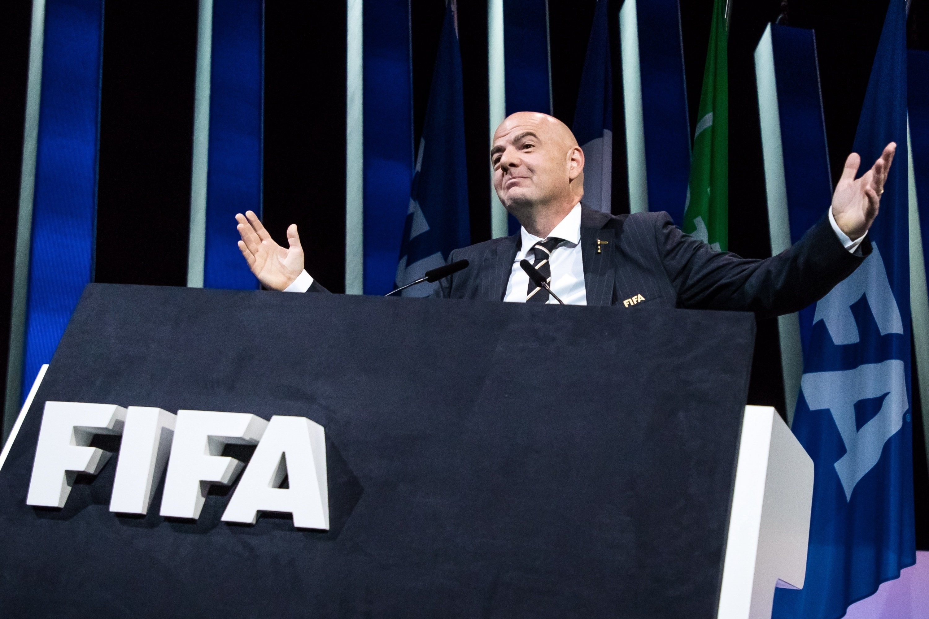 Gianni Infantino en una imagen en la FIFA / FIFA