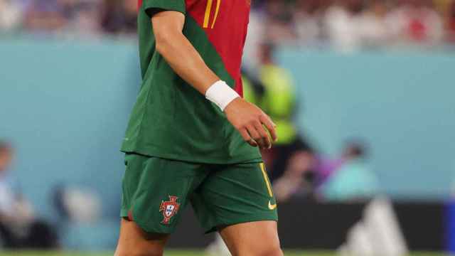 Joao Félix, durante un partido con la selección de Portugal / EFE