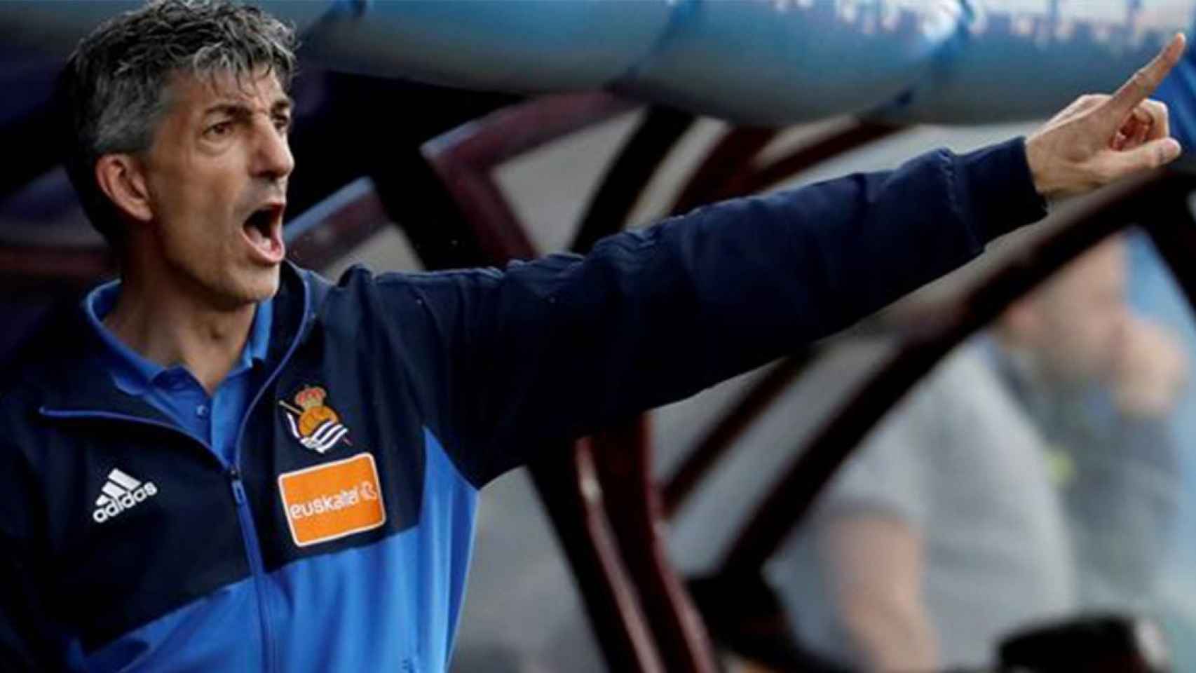 Imanol Alguacil ha llevado a la Real Sociedad a liderar La Liga / EFE