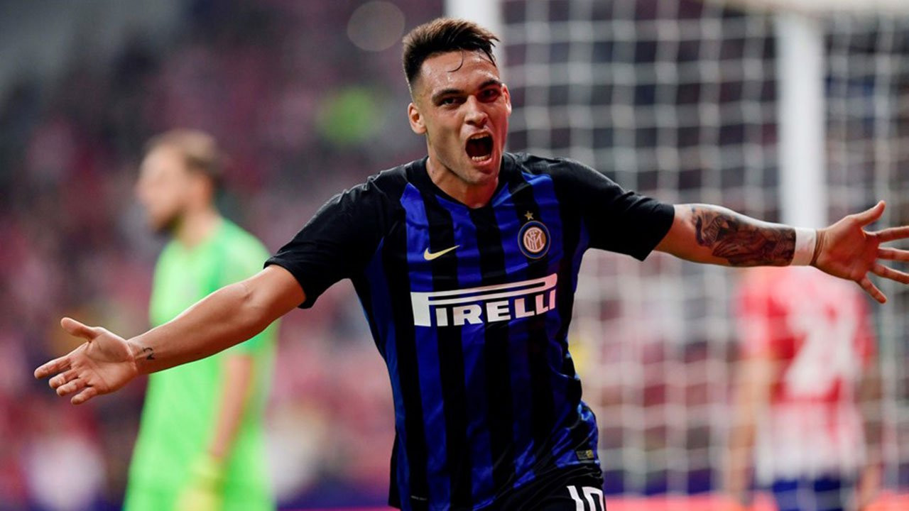 Lautaro Martínez celebra un gol con el Inter de Milán | EFE
