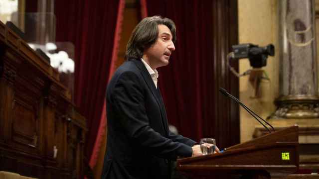 Francesc de Dalmases, diputado de Junts, en el Parlamento catalán / EP