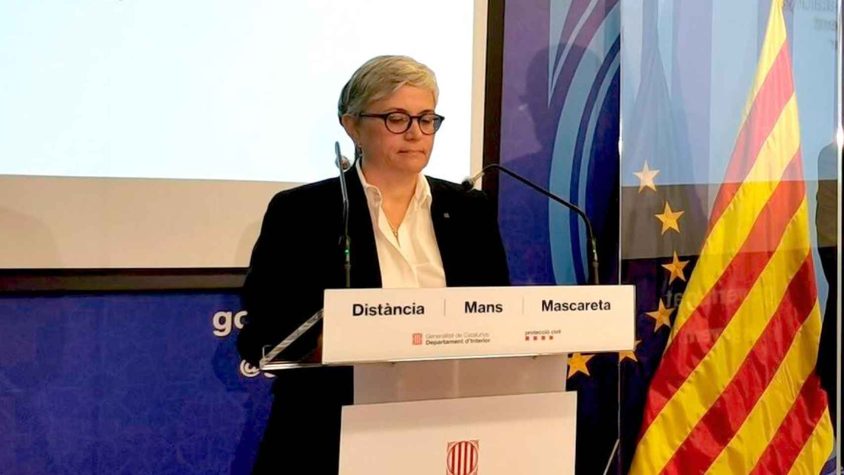 Isabel Ferrer, directora general de Protección Civil / EP