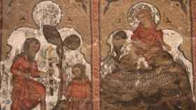 Pinturas murales góticas ocultas durante cinco siglos en la catedral de Salamanca / DIÓCESIS DE SALAMANCA
