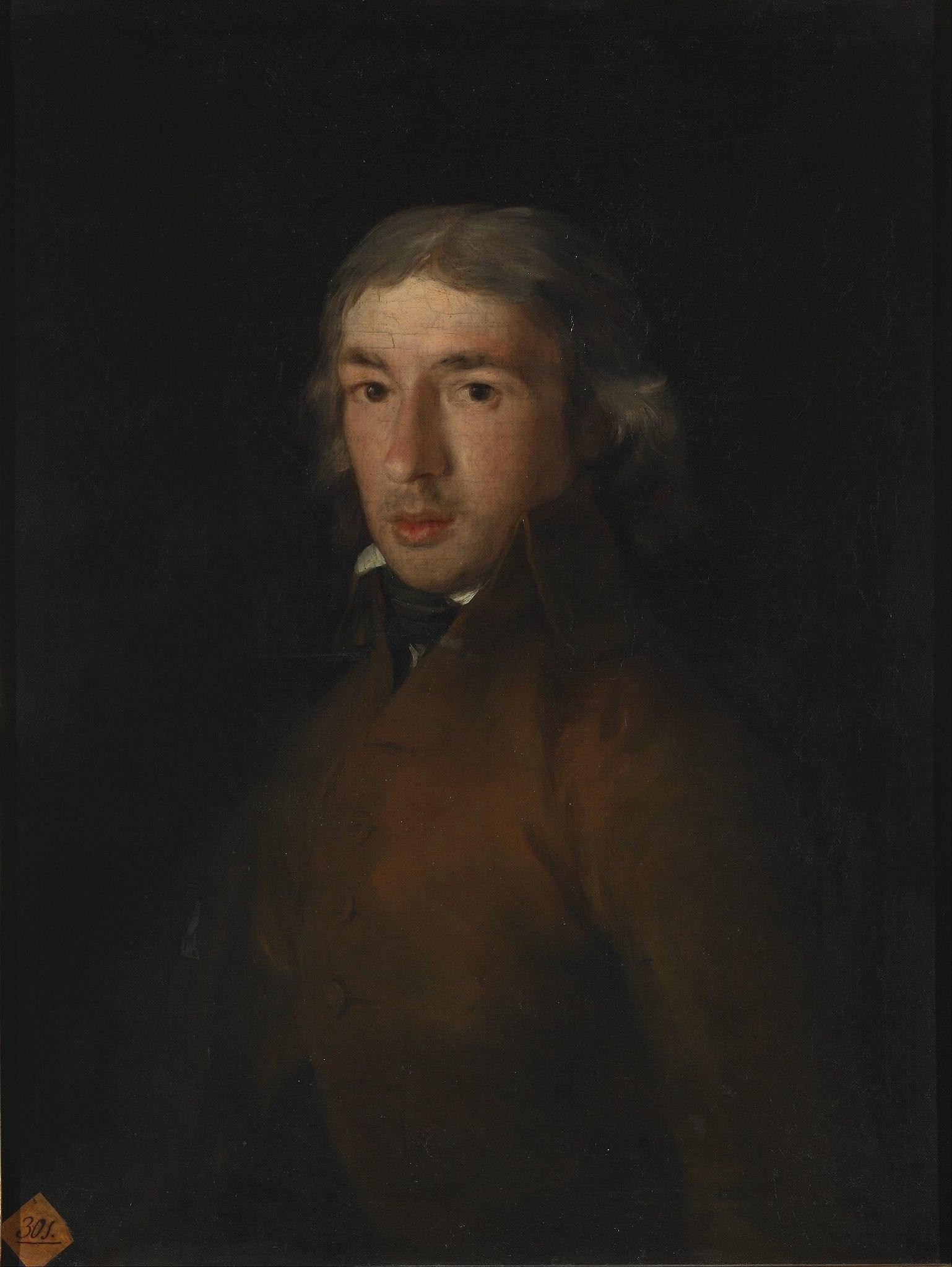 Leandro Fernández de Moratín (1799) retratado por Goya