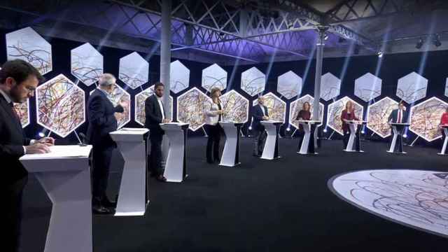Debate de los candidatos a las elecciones del 14 de febrero en 'La Sexta'