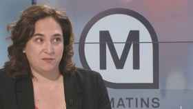 Ada Colau, alcaldesa de Barcelona, durante una entrevista en el programa 'Els Matins' de TV3 / CCMA