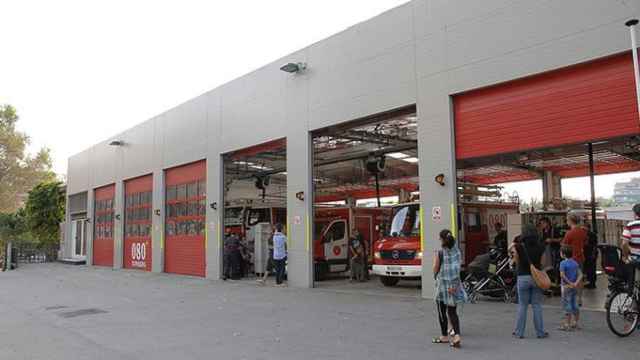 Sede provisional del parque de Bomberos del Eixample de Barcelona / CG