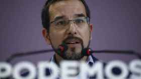 Sergio Pascual, secretario de organización de Podemos, fue destituido el martes.