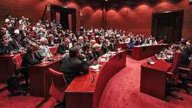 Comparecencia del ex presidente de la Generalidad ante el Parlamento autonómico de Cataluña