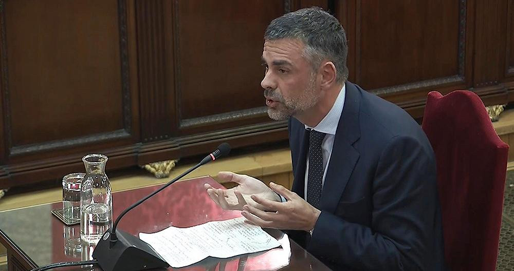Santi Vila, exconsejero de Empresa de la Generalitat, en el Tribunal Supremo / EFE