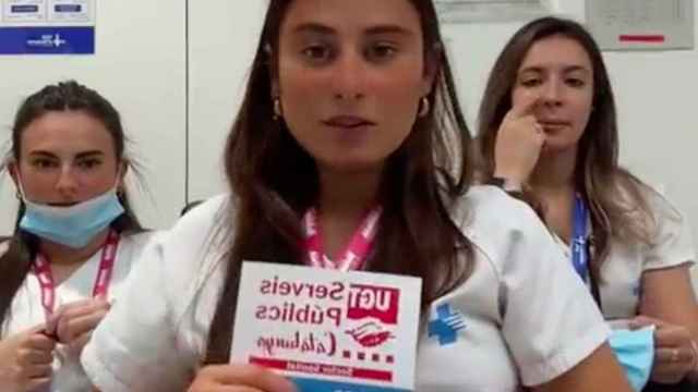 La enfermera que protestó por los requisitos de catalán en el empleo público de Cataluña / CG