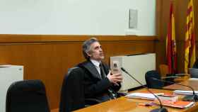 El abogado de Dani Alves, Cristóbal Martell, durante la vista que se celebra en la Audiencia de Barcelona / EP