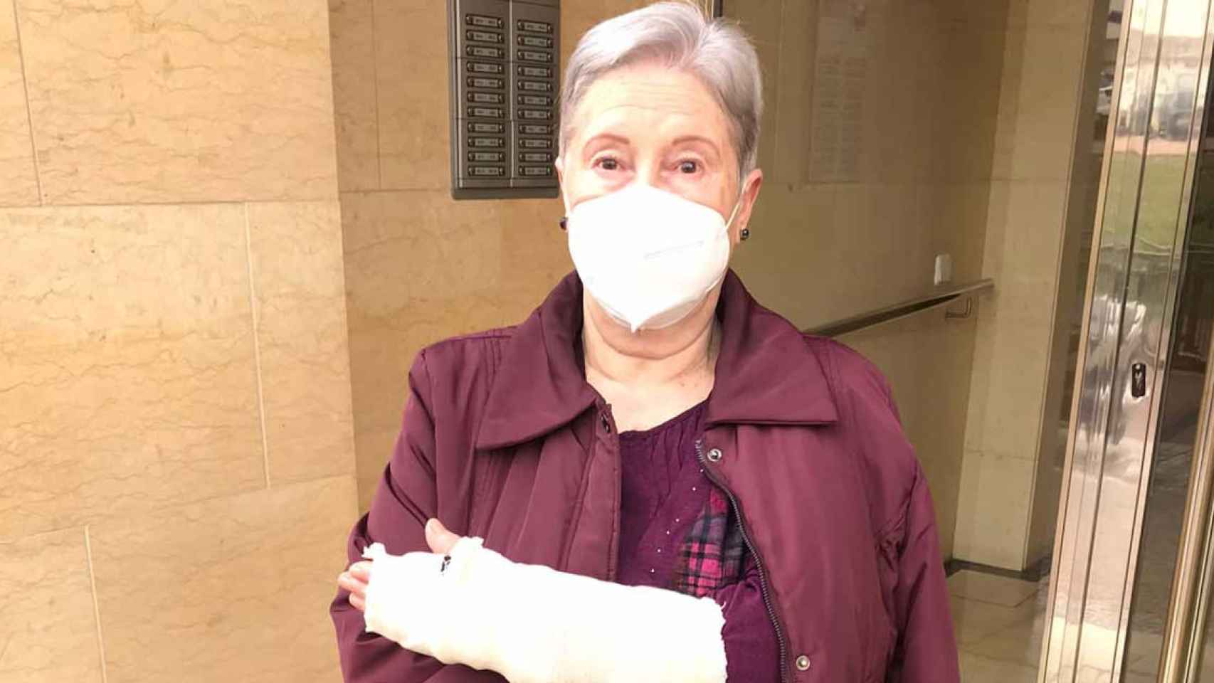 Dolores González fue atropellada por un patinete eléctrico el pasado 9 de diciembre / CEDIDA