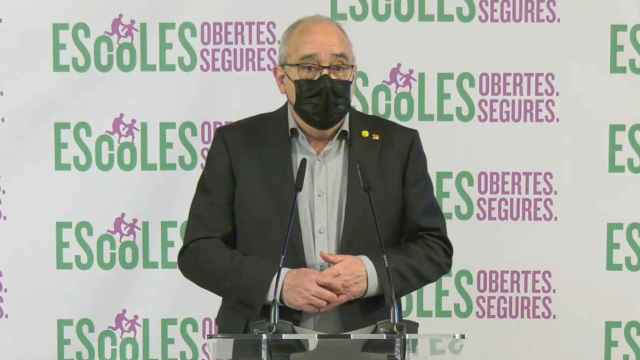 El consejero de Educación de la Generalitat, Josep Bargalló