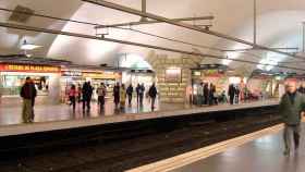 Vías de la estación de metro de plaza de España en Barcelona / WIKIPEDIA