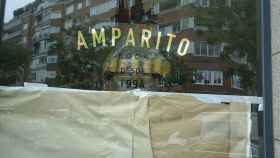Aspecto exterior del local donde se están haciendo las reformas para abrir el nuevo restaurante en Madrid.