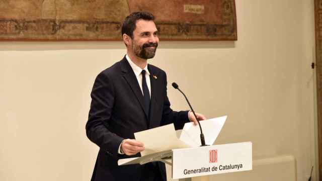 El 'conseller' de Empresa y Trabajo de la Generalitat de Cataluña, Roger Torrent / David Oller - EUROPA PRESS