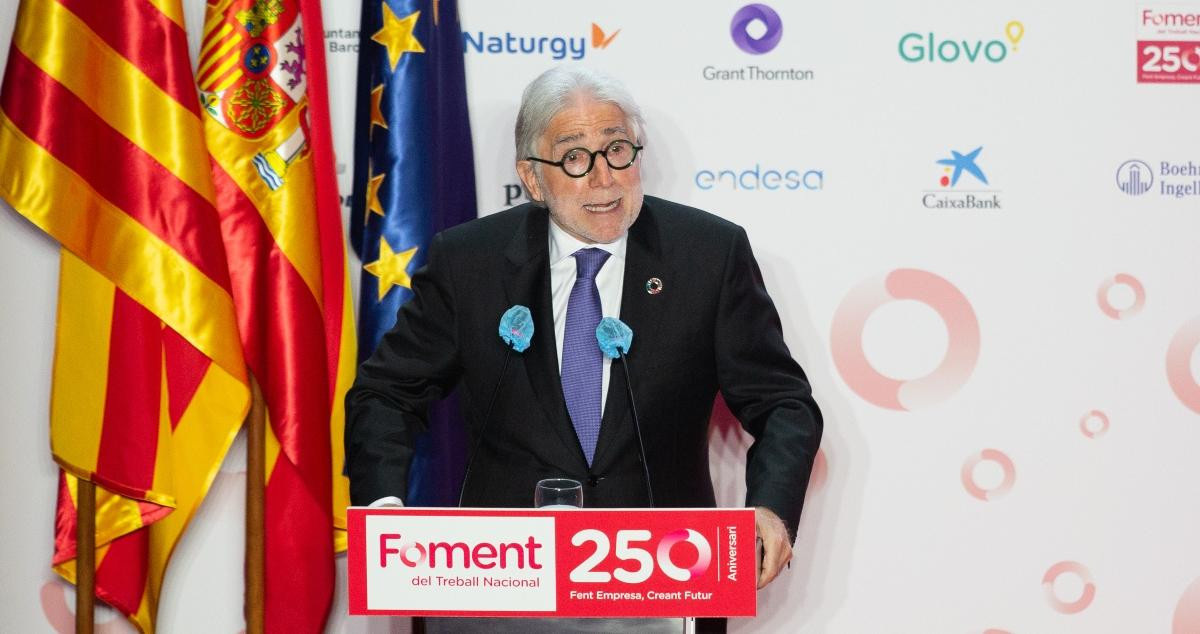 El presidente de Foment del Treball, Josep Sánchez Llibre / EP