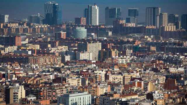 Vista panorámica del distrito de Sant Martí de Barcelona / DAVID ZORRAKINO - EP