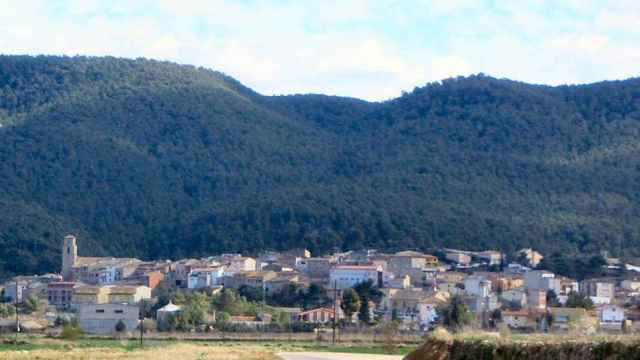 Vista panorámica de La Llacuna