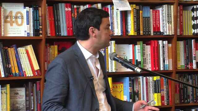Thomas Piketty durante la presentación de su libro 'Capital e ideología'