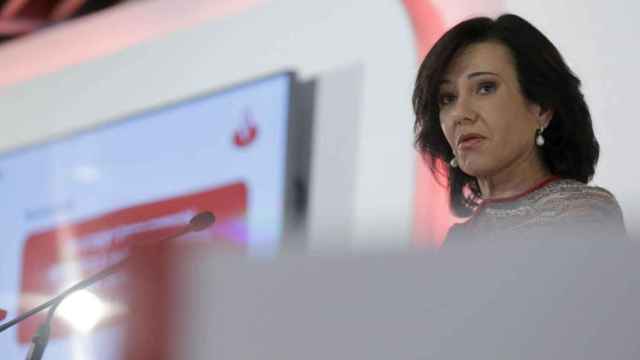 La presidenta de Banco Santander, Ana Botín, que ha sido nombrada empresaria del año por Foment del Treball / EFE
