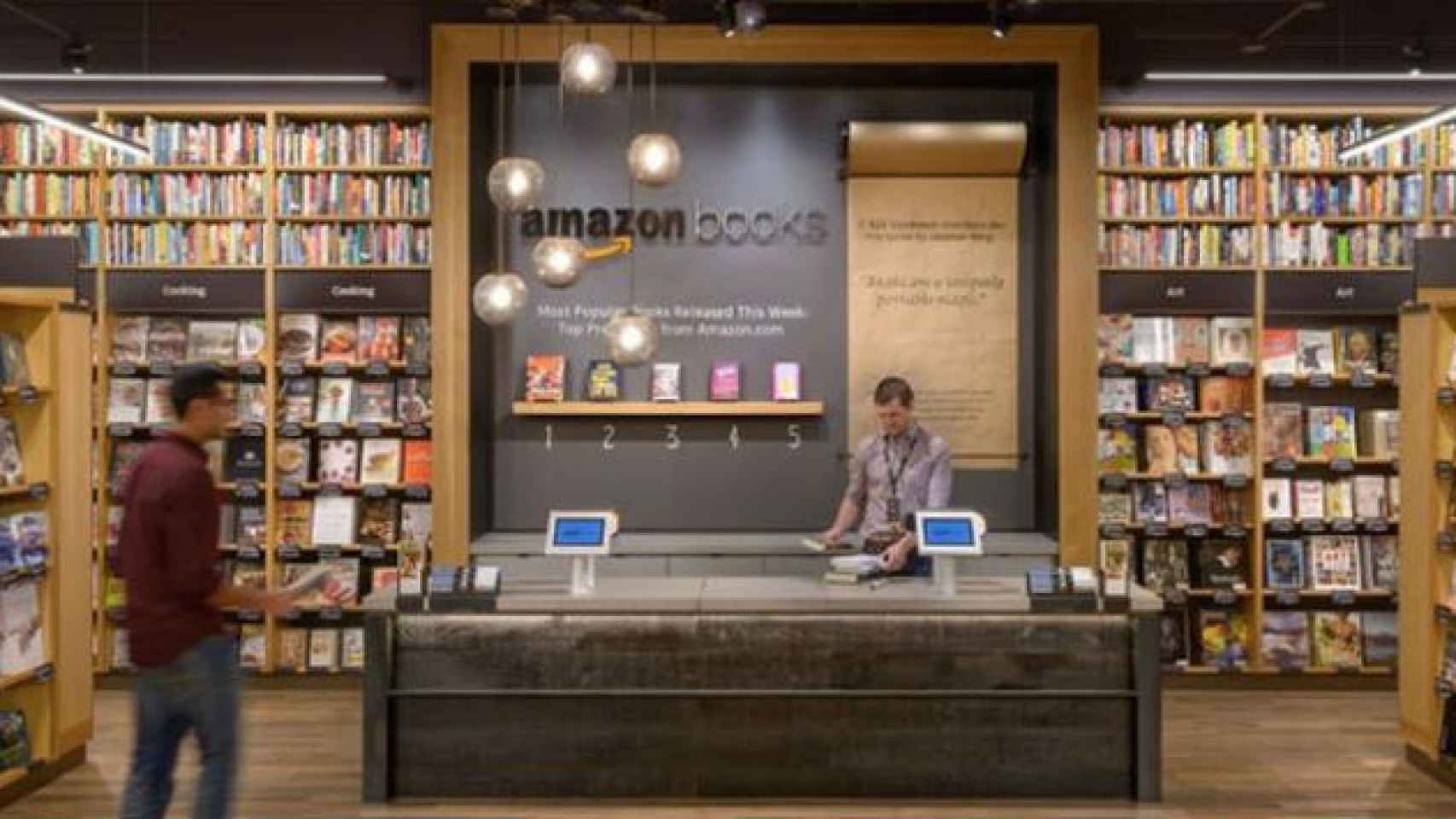 La librería de Amazon en Seattle, en una imagen de archivo. / AMAZON