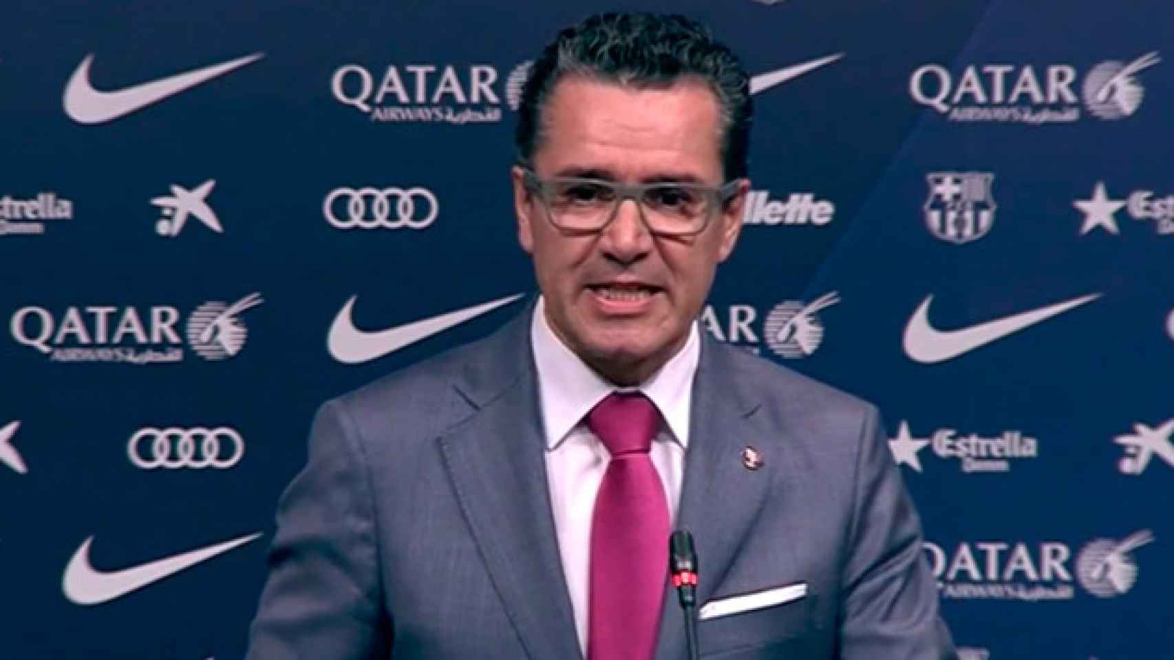 El portavoz del Barça, Josep Vives.