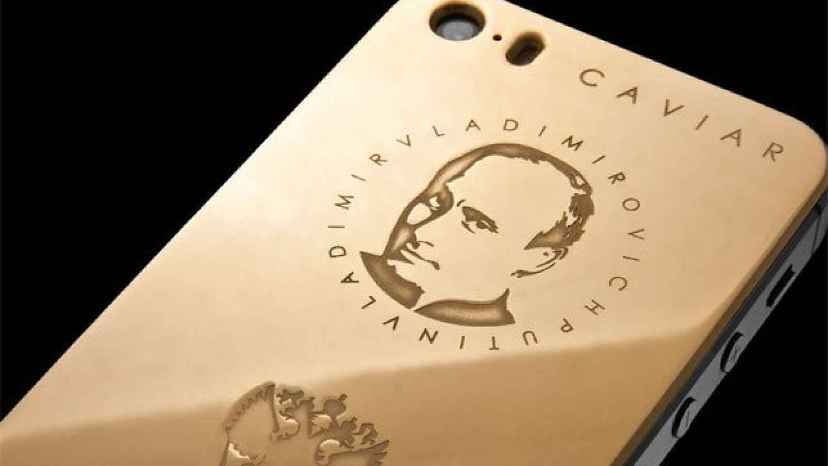 Iphone con la efigie de Vladimir Putin
