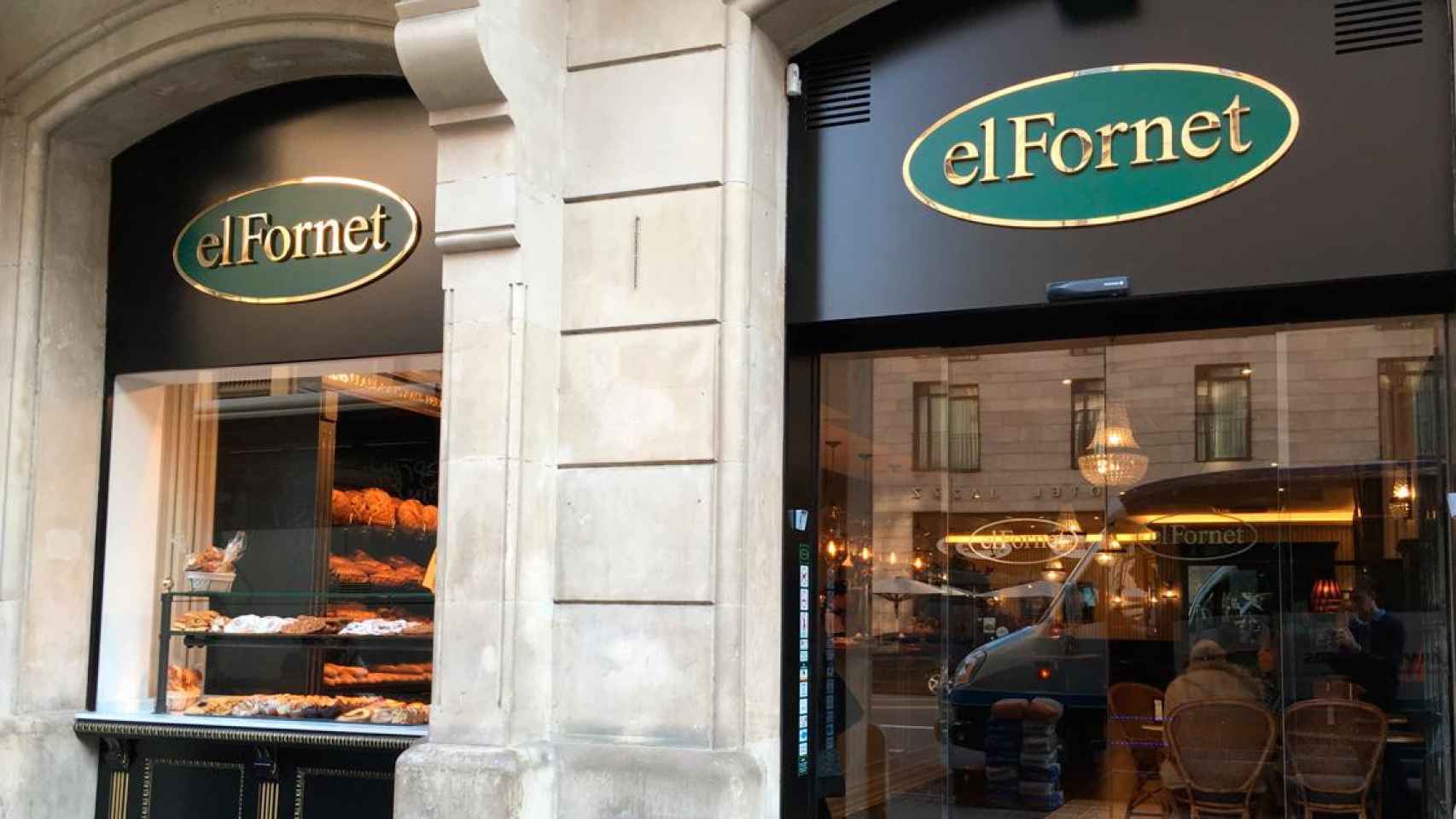 Una tienda de El Fornet en el Eixample de Barcelona / FORNET