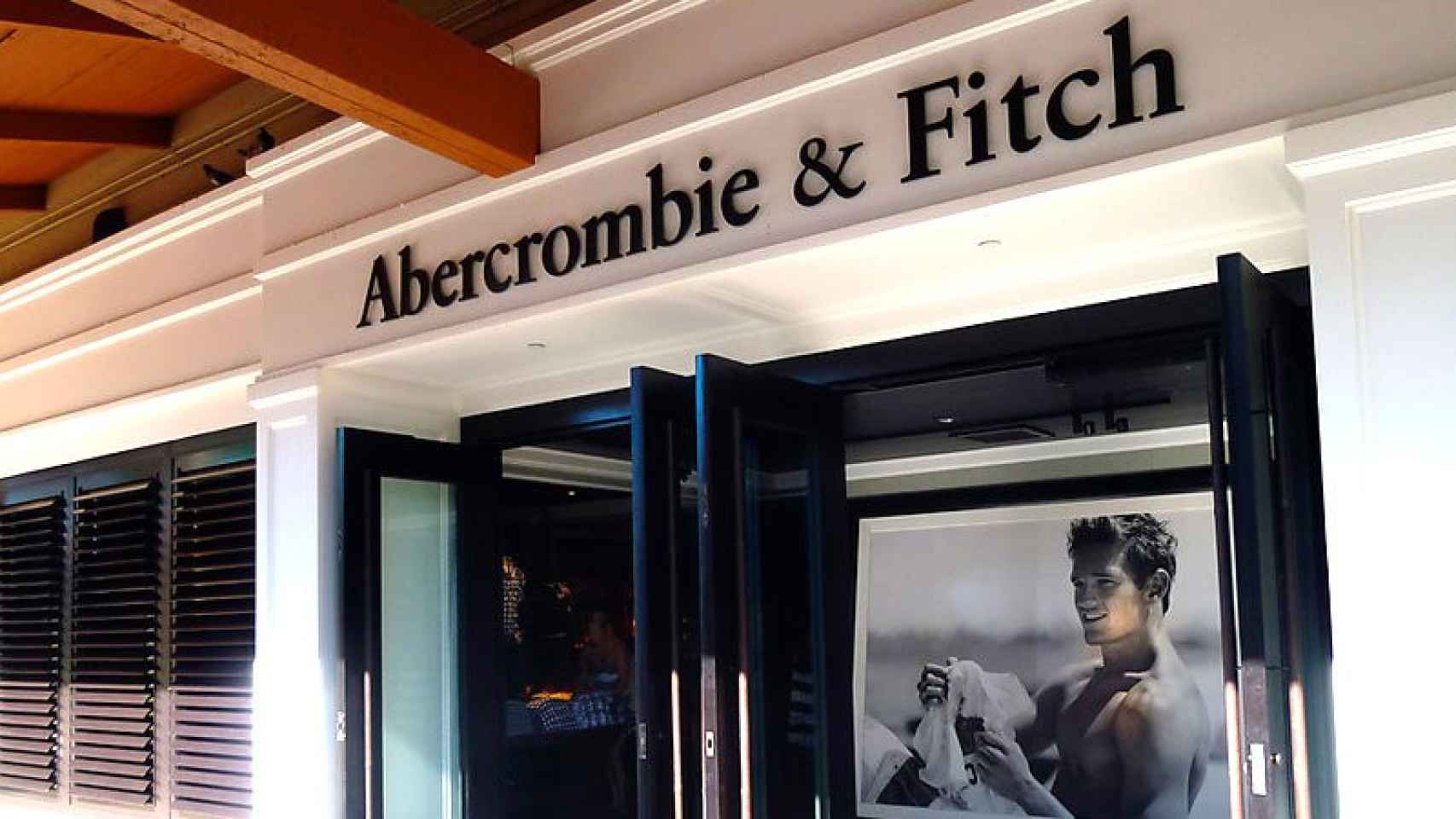 Una de las tiendas de  Abercrombie & Fitch