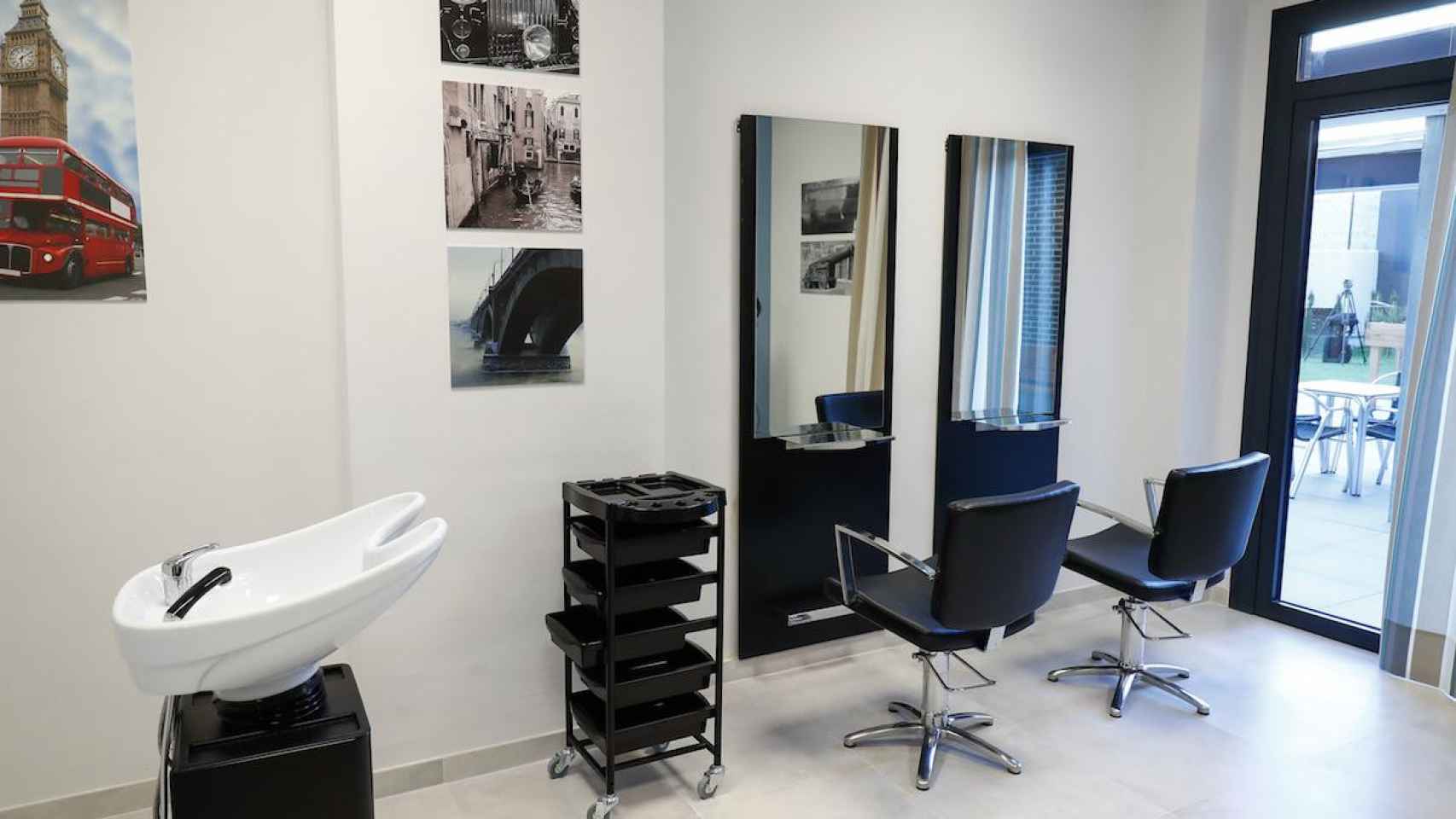 Imagen de archivo de una peluquería en Barcelona