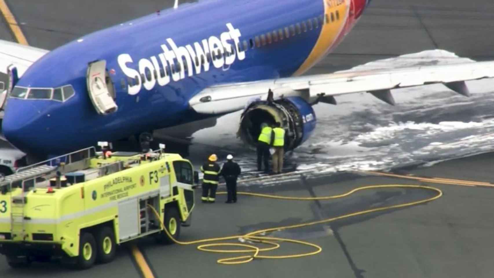 Una foto de archivo del primer incidente del avión de la compañía Southwest