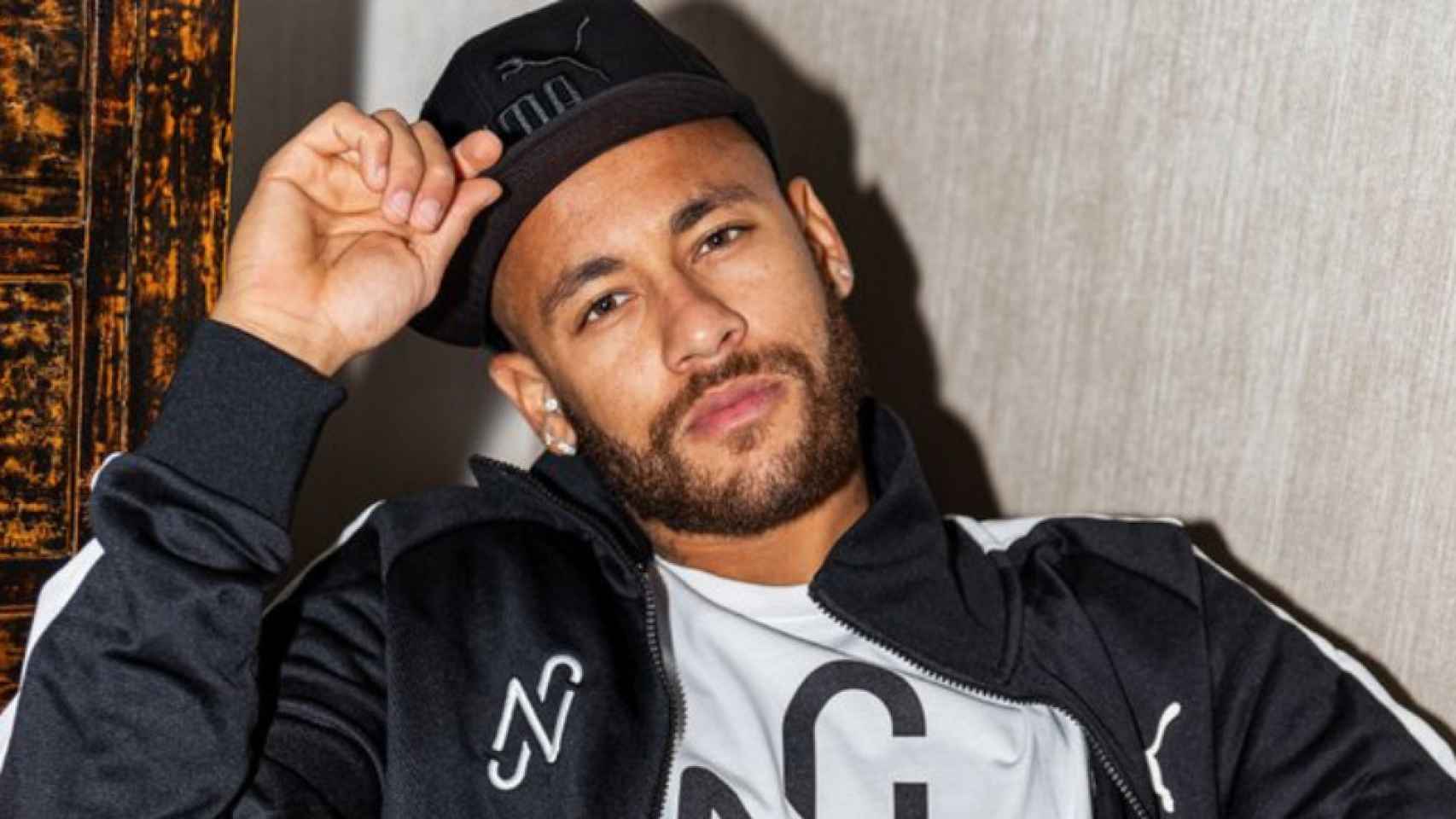 Neymar posando con la marca deportiva Puma / Redes