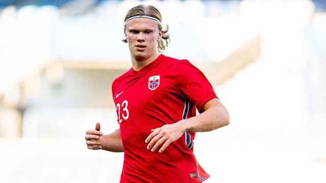 Erling Haaland viste una camiseta de Nike con Noruega / REDES