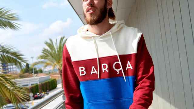 El Barça ha presentado su nueva colección de ropa urbana Color Block. / FCB