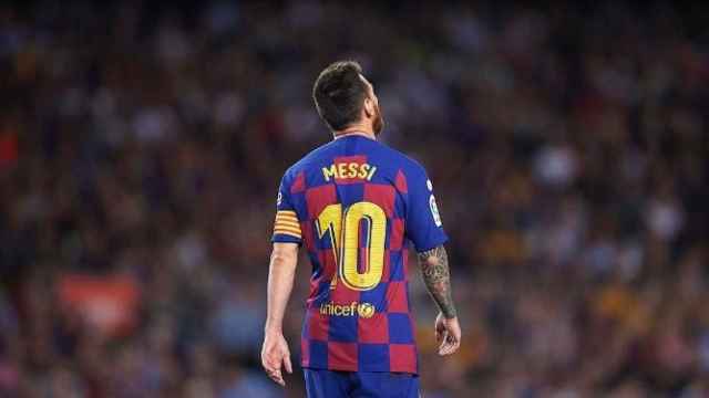 Leo Messi en el Camp Nou /REDES