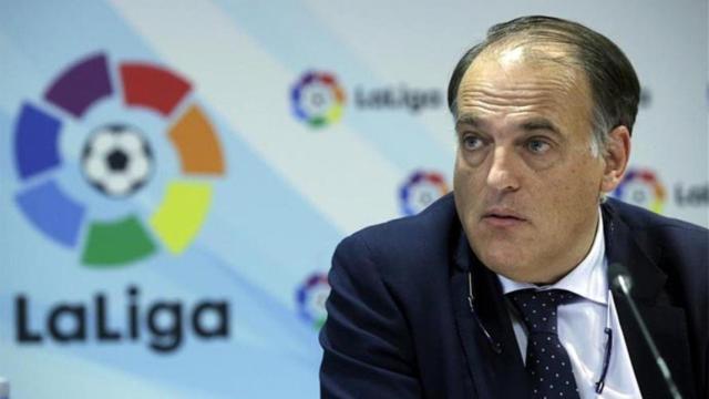 Imagen de archivo de Javier Tebas, dirigente de la Liga / EFE