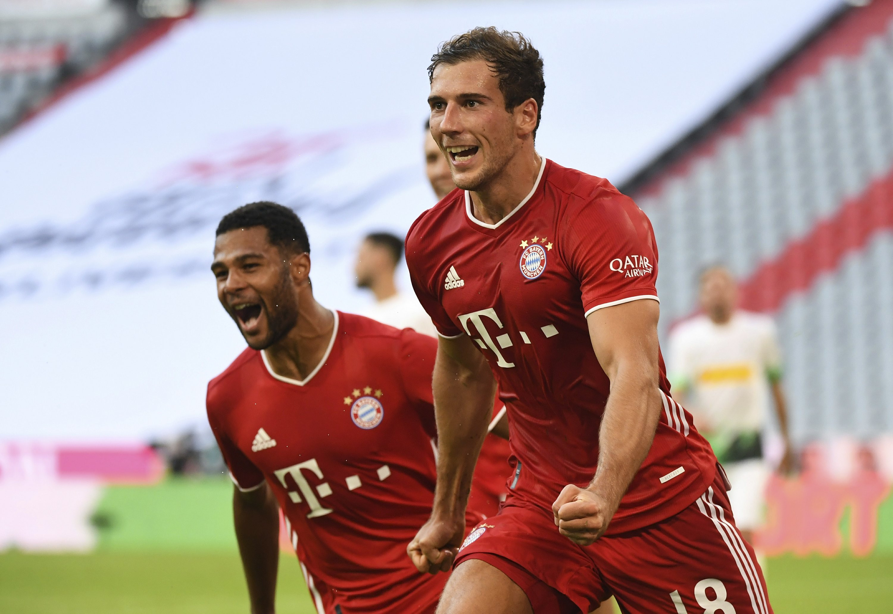 Goretzka celebrando un gol con el Bayern de Múnich / Redes