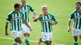 Cristian Tello celebrando un gol con el Real Betis / Redes