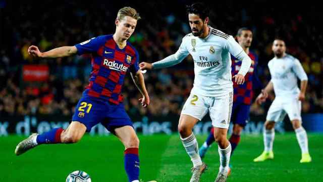 De Jong, en un clásico contra el Real Madrid | EFE