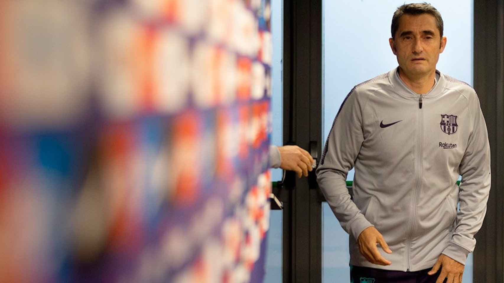El entrenador del FC Barcelona, Ernesto Valverde / EFE