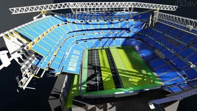 Panorámica del nuevo Santiago Bernabéu, con un césped retráctil que se guardará en un invernadero / RM