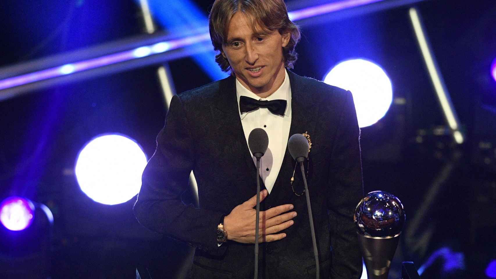 Luka Modric ganador del premio The Best 2018 / EFE