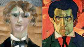 Retratos de De Chagall y de Malévich / Fundación Mapfre